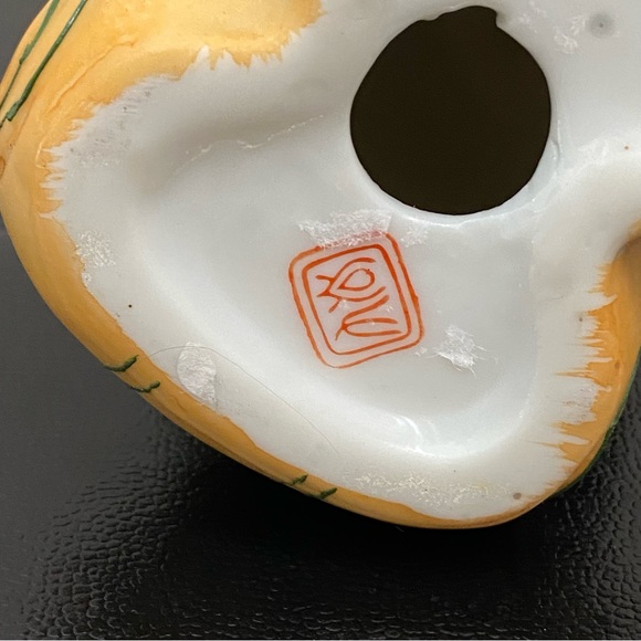 Vintage Kutani Daikoku God Of Fortune & Wealth Guardian of Farmers 6” Figurine - Picture 9 of 12